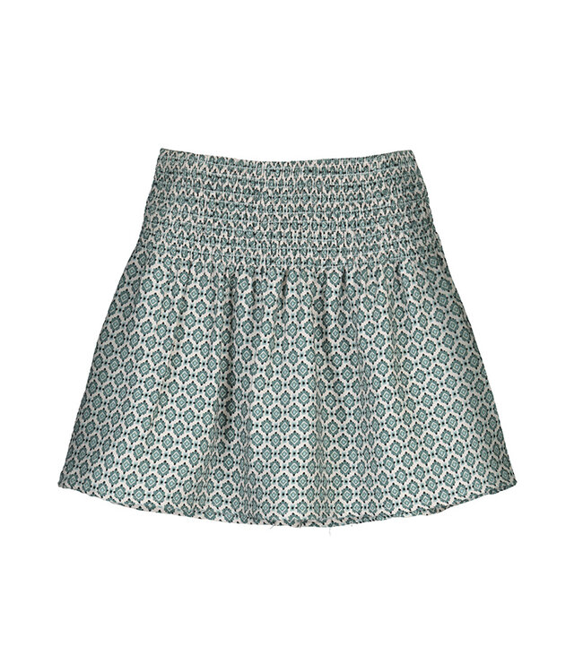 Mayoral Green Print Skirt