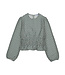 Mayoral Green Print Blouse