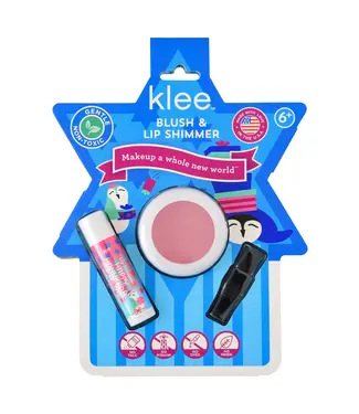 Klee Candlelight Glow Hanukkah Blush and Lip Shimmer Set
