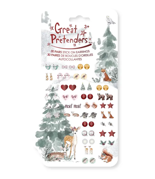 Great Pretenders Woodland Fawn Sticker Earrings