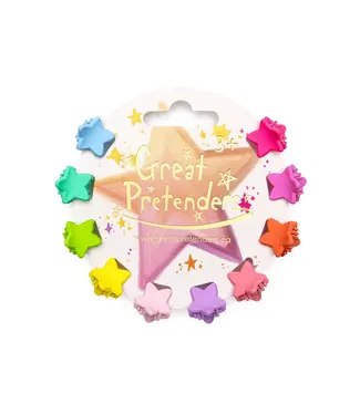 Great Pretenders Rainbow Star Mini Hair Clips