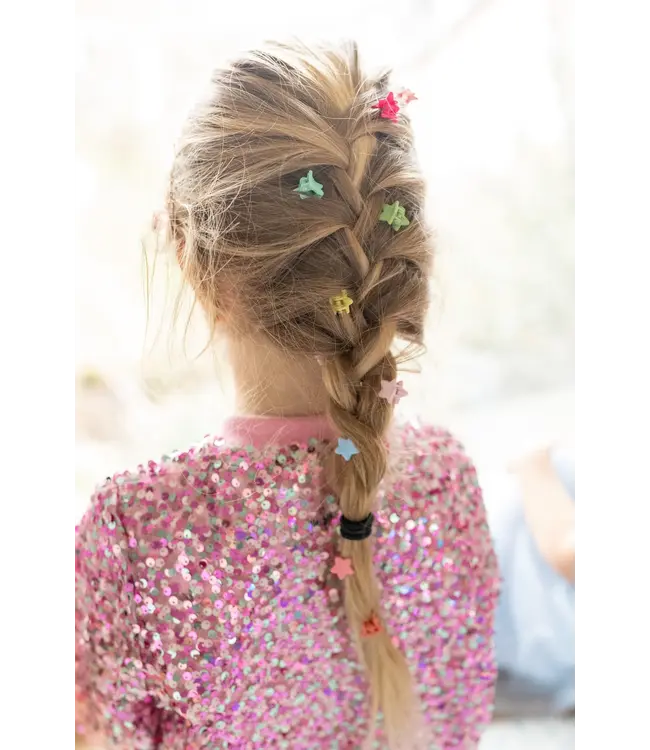 Great Pretenders Rainbow Star Mini Hair Clips