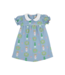 Beaufort Bonnet Barrington Blue Topiaries and Tangerine Dress
