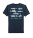 Southern Tide Dress Blue Fish Stamp  S/S Tee