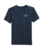 Southern Tide Dress Blue Fish Stamp  S/S Tee