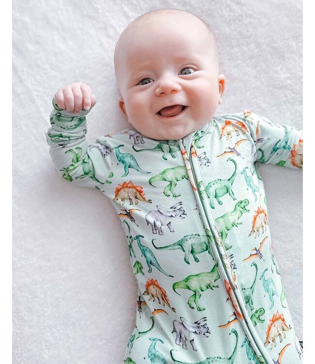 LEV baby Landon Zip Footie