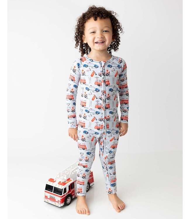 LEV baby Ryan Poppy Convertible Romper