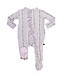 LEV baby Josephine Ruffled Zip Footie
