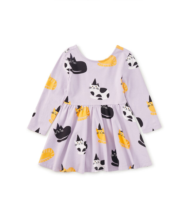 Tea Collection Cats in Hats Printed Ballet Dress