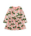 Tea Collection Chrysanthemums L/S Wrap Neck Dress