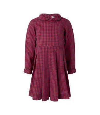 Rachel Riley Check Lumberjack Pleated Dress