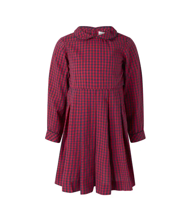 Rachel Riley Check Lumberjack Pleated Dress
