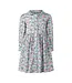 Rachel Riley Blue Floral Button Front L/S Dress