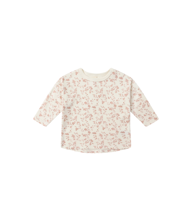Quincy Mae Ivory French Garden L/S Tee