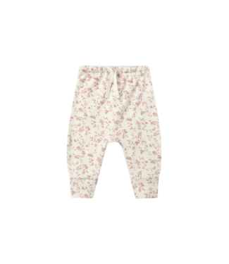 Quincy Mae Ivory French Garden Drawstring Pant
