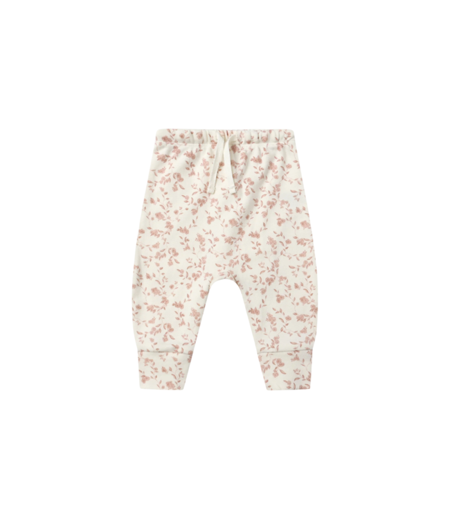 Quincy Mae Ivory French Garden Drawstring Pant