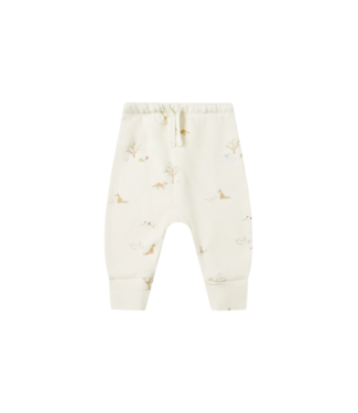 Quincy Mae Ivory Fox Land Drawstring Pant