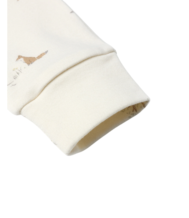 Quincy Mae Ivory Fox Land Drawstring Pant