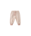 Quincy Mae Pink Stripe Relaxed Sweatpant