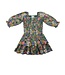 Alto Modas Abstract Floral Mirrorball Dress