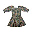 Alto Modas Abstract Floral Mirrorball Dress