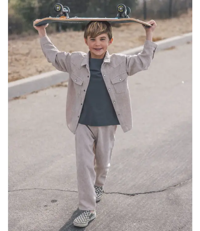 Feather 4 Arrow Birch Frontier Corduroy Shirt