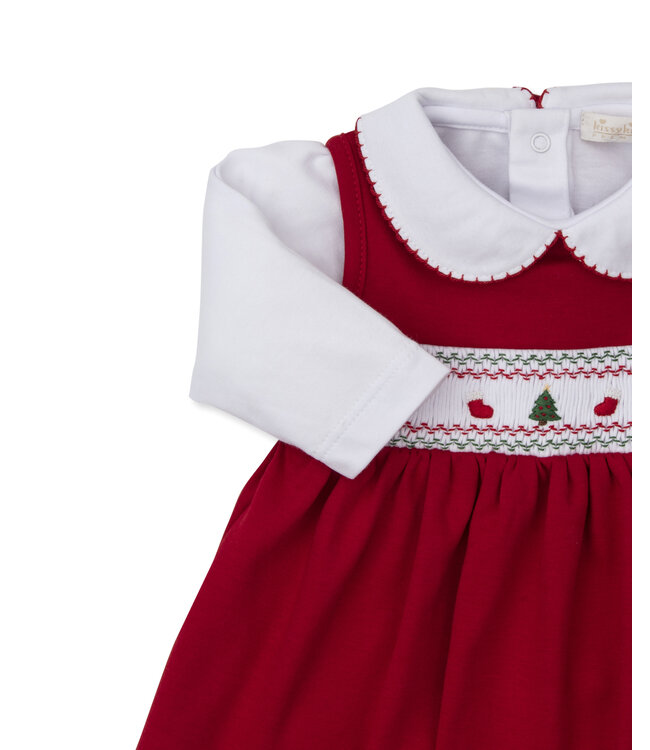 Kissy Kissy Red/White CLB Holiday 25 Jumper Set