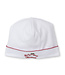 Kissy Kissy White/Red Baby's First Christmas Hat