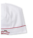 Kissy Kissy White/Red Baby's First Christmas Hat