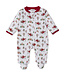 Kissy Kissy Up Up & Away Santa Pups Footie