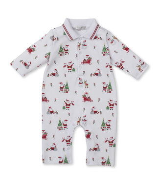 Kissy Kissy Christmas Capers  Boys Playsuit