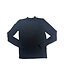 Black Mock Neck L/S Modal Knit Top