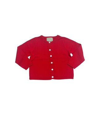 Sage and Lilly Red Cardigan