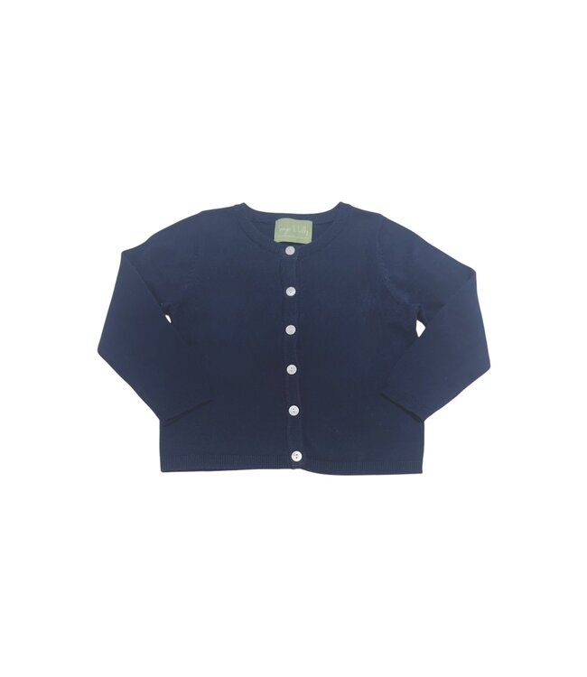 Sage and Lilly Navy Cardigan