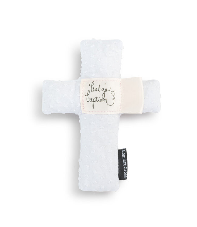 demdaco Comfort Cross - Baptism Pink