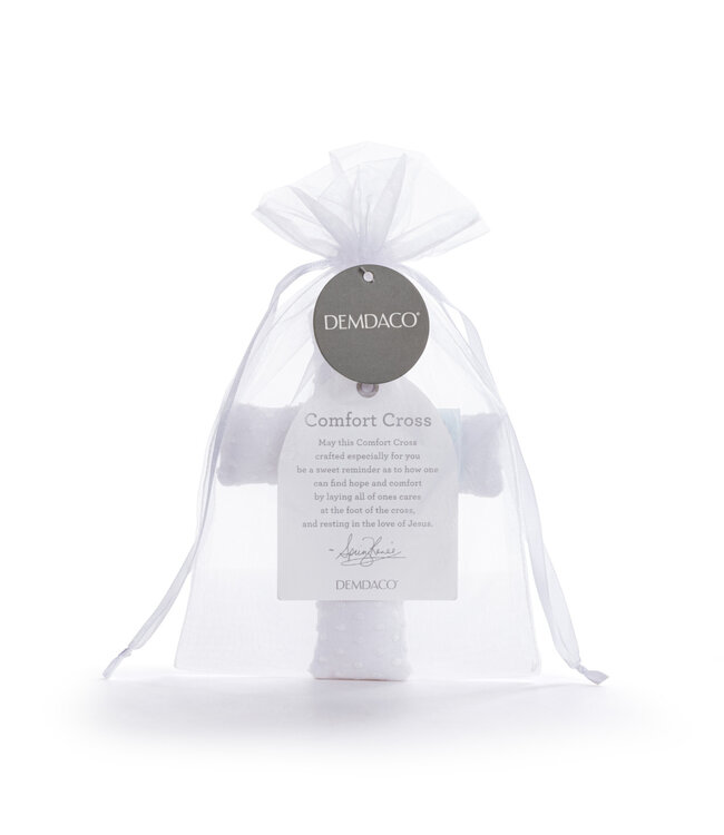 demdaco Comfort Cross - Baptism Blue