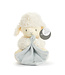 demdaco Neutral Jesus Loves Me Lamb
