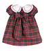 Sophie and Lucas Green Holiday Plaid Petal Float