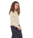 Sadie & Sage Cream/Navy Star Embroidered Sweater