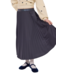 Navy Full of Charm Midi Skirt