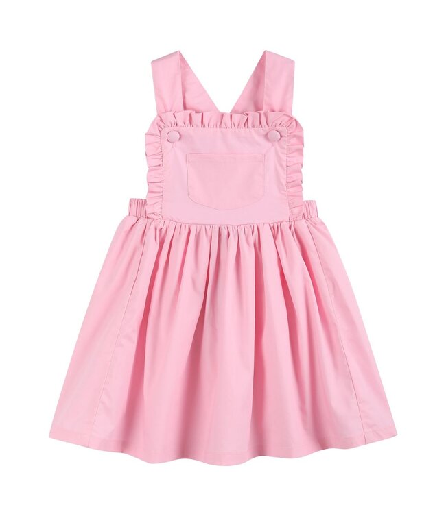 Lil Cactus Light Pink Ruffle Jumper Dress