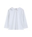 Lil Cactus White Cotton Collared Santa Shirt