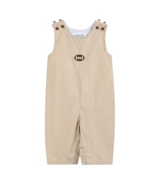 Lil Cactus Lt. Brown Football Overalls