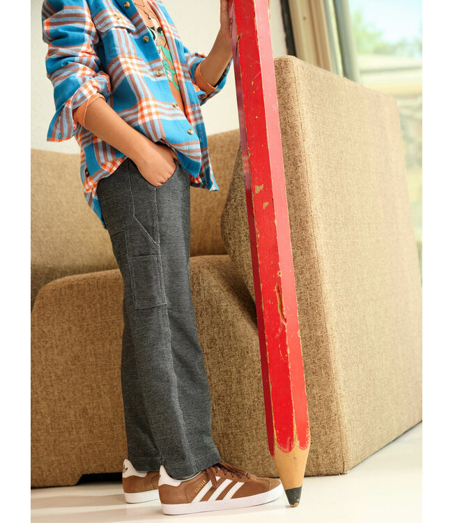 Tea Collection Phantom Denim-Like Carpenter Pants