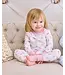 Kissy Kissy Pink Puppy's Sleigh Riding Fun PJ Set