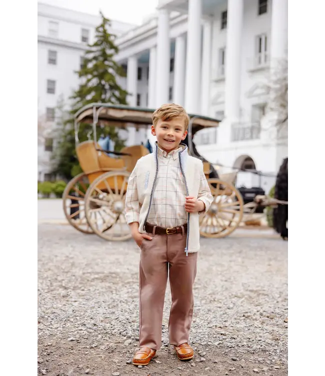 Beaufort Bonnet Gray Bay Brown/Khaki Prep School Pants