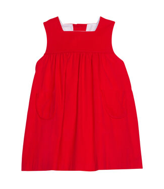 Little English Red Corduroy Madison Jumper