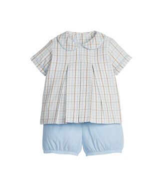 Little English Winthrop Plaid Carson Short Set