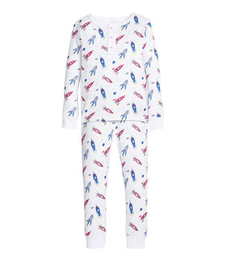 Little English Rocket Ship Jammies