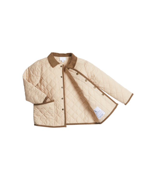 Little English Khaki Classic Quilted Jacket